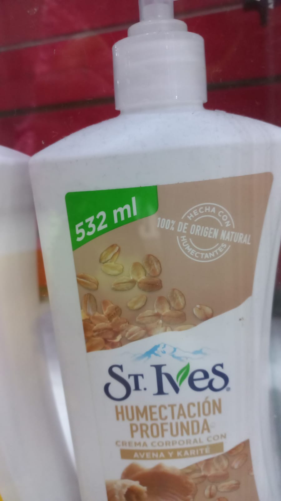 Creme corporal St. Ives 532ml com aveia e karité